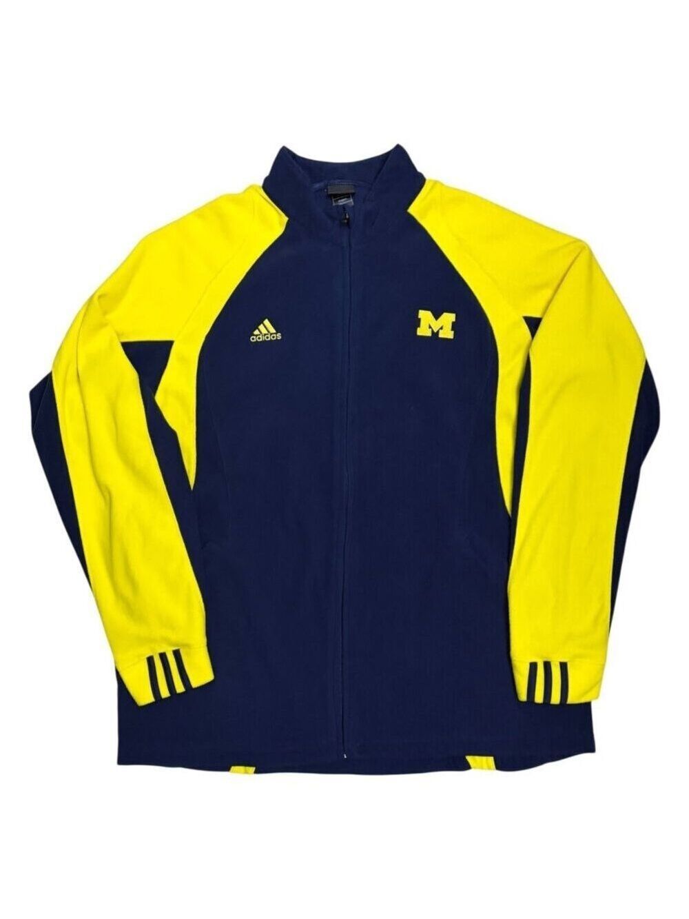 ADIDAS MICHIGAN Fleece Winter College University Jacket Mens XL